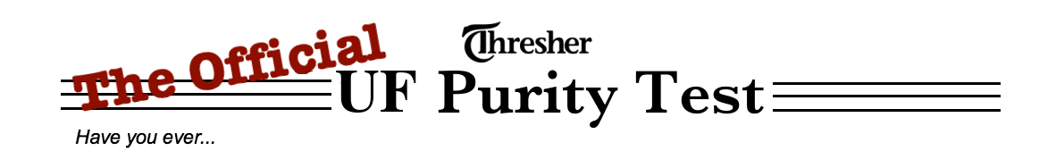 UF Purity Test Logo